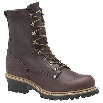 Carolina Boots Men's Steel Toe Logger Work Boots 1821-8.5D - Durable Safety Footwear for Construction, Logging & Outdoor Work