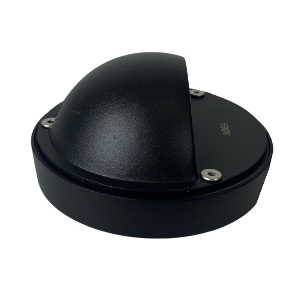 STA09 4x/8x/12x Pack 3W Integrated LED Round Aluminum Deck Light - Surface Mount Low Voltage Landscape Lighting - 3000K/5000K Warm White/Daylight - Perfect for Patio, Garden, Pathway, and Outdoor Stair Lighting