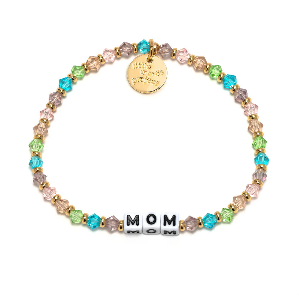 Mom Bracelet - Adjustable S/M Size - Elegant Gift for Mother's Day, Birthday & Special Occasions | Perfect for Everyday Wear & Formal Events