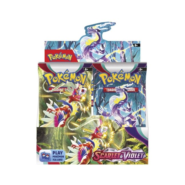 Pokémon TCG: Scarlet & Violet Booster Display Box - 36 Packs | Collectible Trading Cards for Battles, Trading & Display | Perfect for Game Nights, Gifts & Tournaments