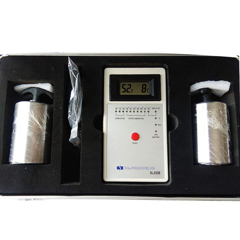Digital Heavy Hammer Surface Resistance Tester - High Precision Capacitance Meter & Resistor for Electronics, PCB Testing & Industrial Quality Control