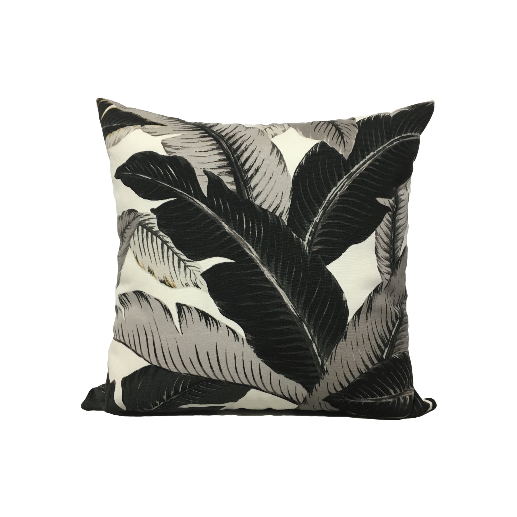 Tommy Bahama Swaying Palms Onyx Throw Pillow 17x17 - Stylish Decorative Cushion for Sofa, Bed & Outdoor Patio - Perfect for Home & Beach House Decor
