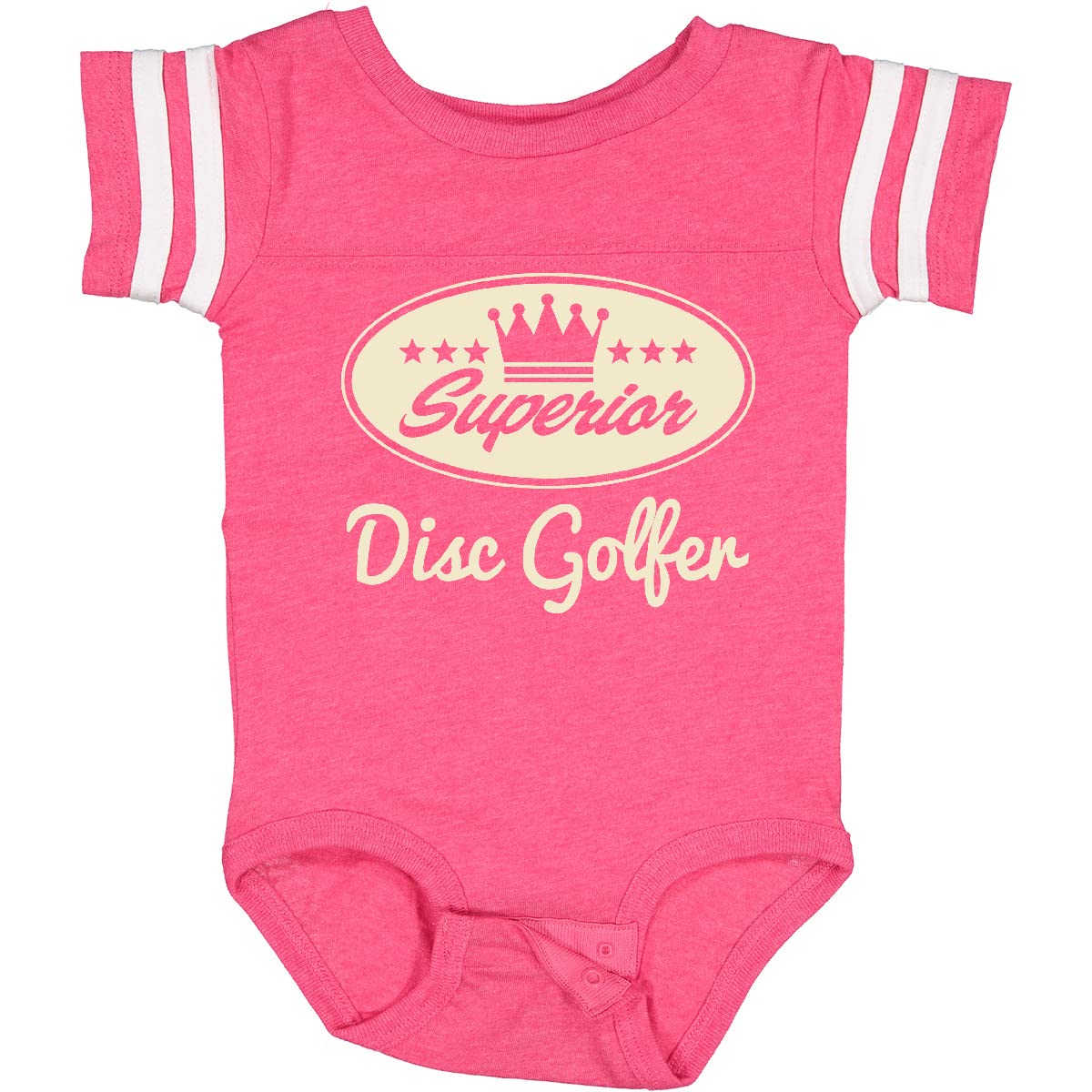 Inktastic Vintage Disc Golfer Baby Bodysuit - Soft Cotton Infant Onesie for Boys & Girls - Perfect for Playtime, Daycare & Family Outings
