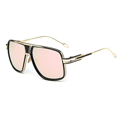 Gold Frame/Pink Lens