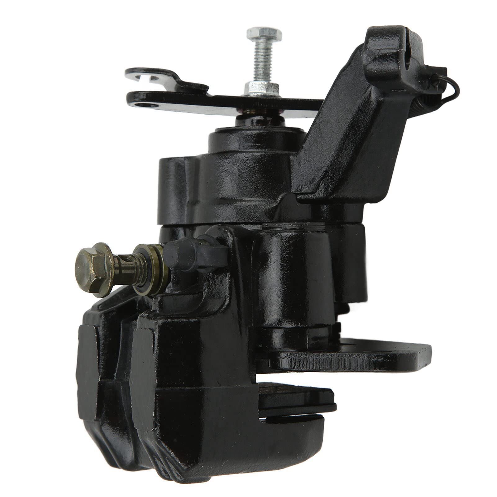 Aramox Universal Motorcycle Rear Brake Caliper - High-Performance Steel Alloy Brake Caliper with Pads for 110cc 125cc 150cc 200cc 250cc ATV Quad Bikes - Perfect for Off-Road & Street Riding