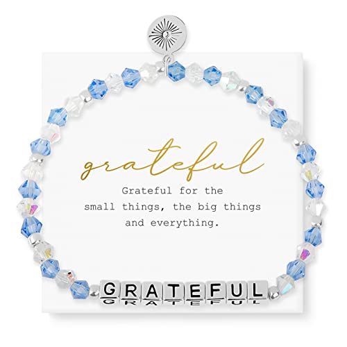 GRATEFUL / Silver Plated / Blue