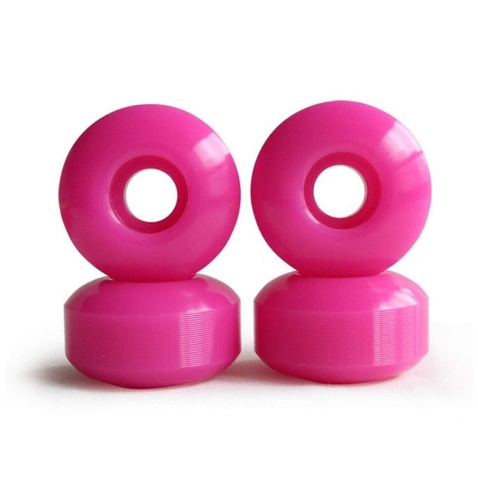 BGSFF 95A 52mm x 32mm PU Skateboard Wheels - 4 Pack Double Rocker Downhill Sliding Wheels for Street, Park & Cruising | High Performance for Smooth Rides & Tricks