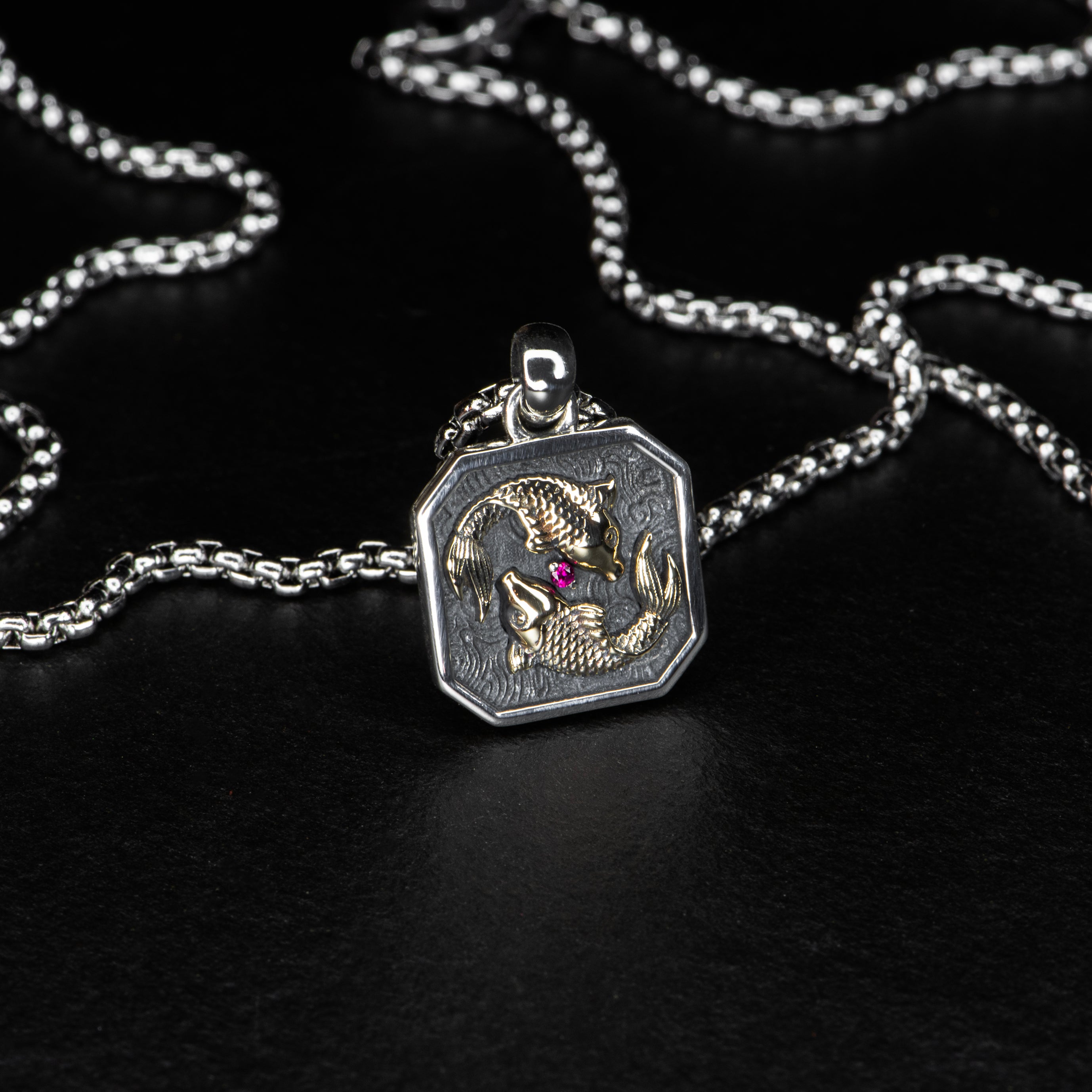 Exquisite Koi Fish Pendant Necklace - Japanese Inspired Jewelry for Women | Perfect Gift for Birthday, Anniversary & Special Occasions | Wear to Parties, Weddings & Everyday Elegance