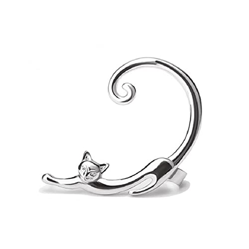 Cat Stud Earrings for Women - Cute Animal Jewelry Gift for Cat Lovers | Birthday, Christmas