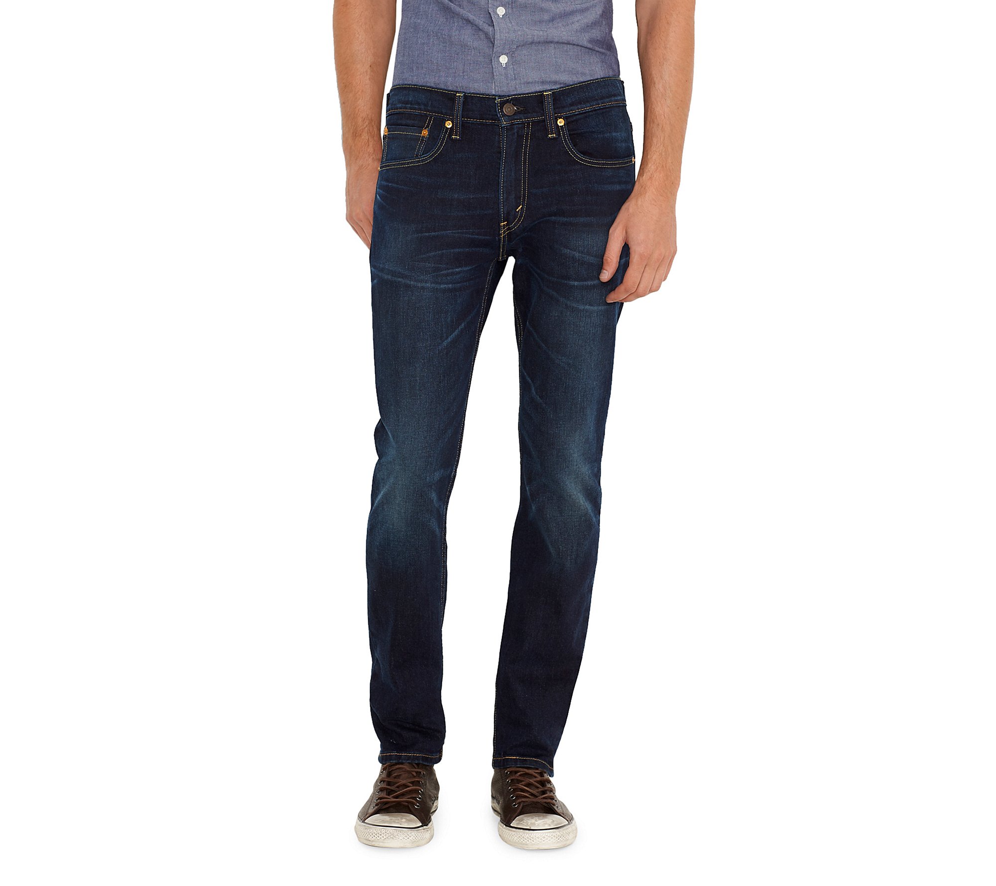 Levi's Men's Slim Fit Jeans - Classic Denim Pants for Casual & Business Wear | Comfortable Stretch, Multiple Colors & Sizes | Perfect for Office, Dating & Everyday Outfits