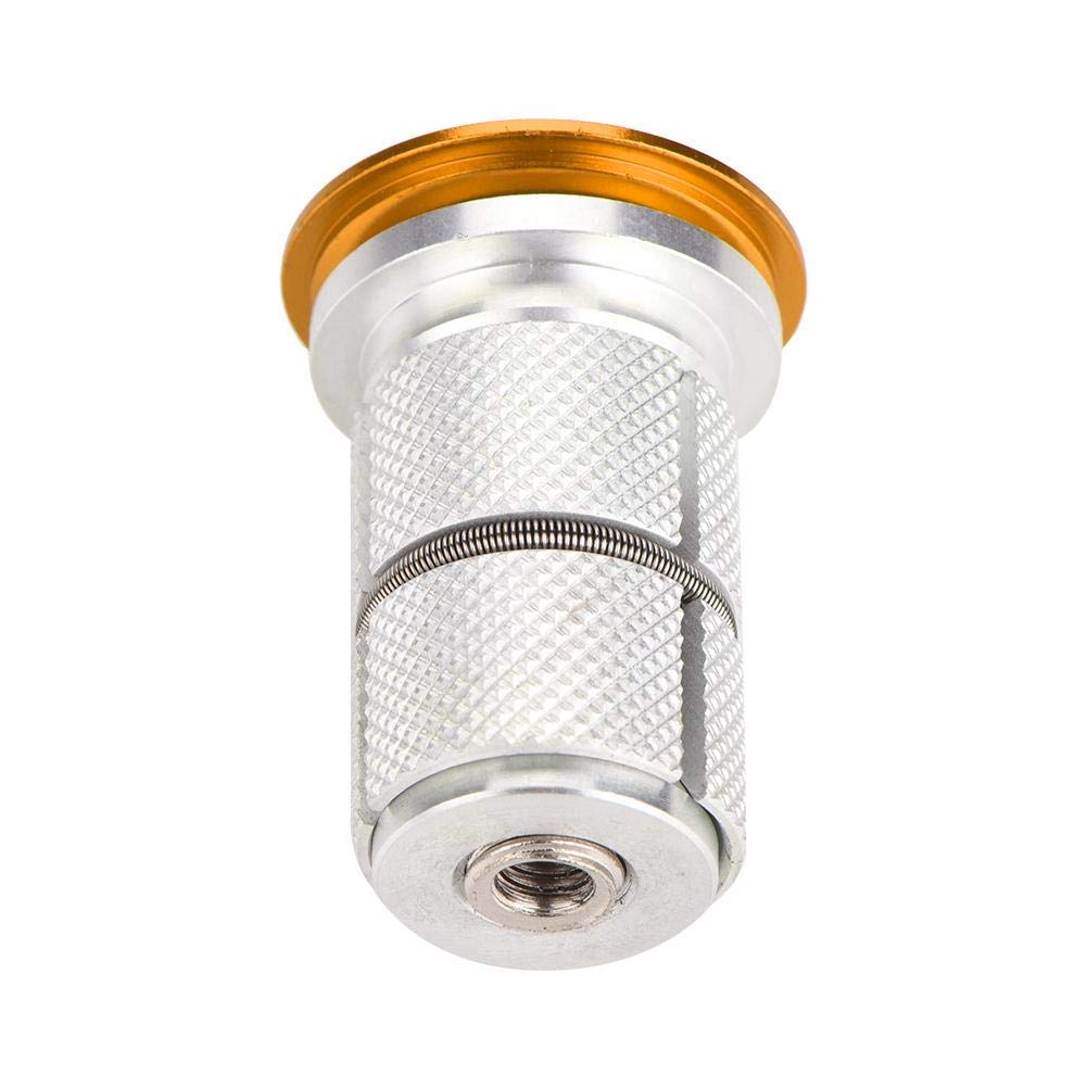 Keenso Bike Stem Headset - Lightweight Aluminum Alloy 1/1.25 Inch Fork Expander Top Cap for Road & Mountain Bikes | Perfect for Cycling, Commuting & Bike Upgrades
