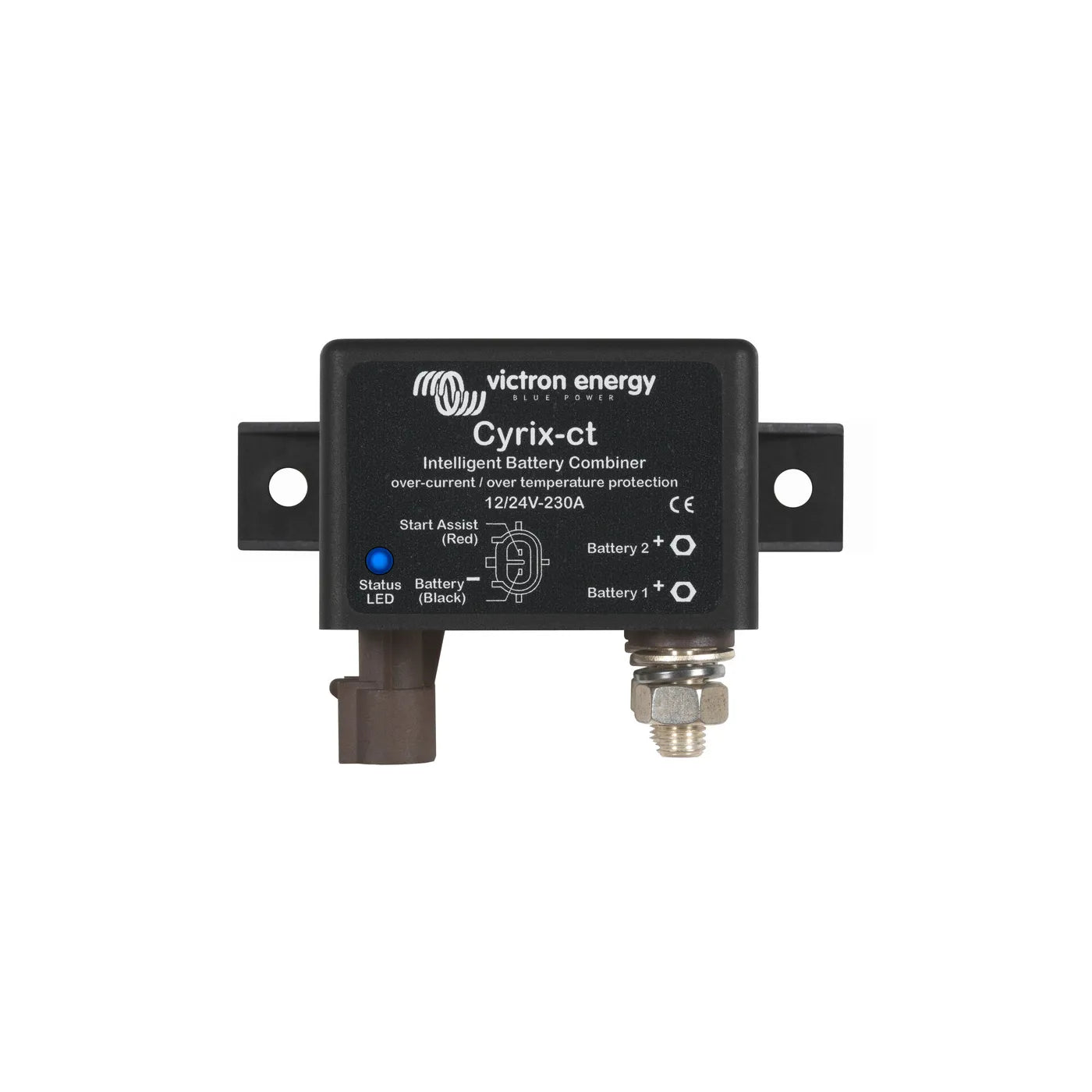 Victron Cyrix Battery Combiner - 12V/24V Automatic Charging Relay for Marine, RV & Solar Systems - Perfect for Dual Battery Setup & Power Management