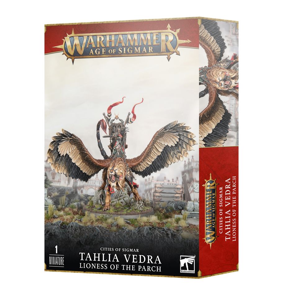 Age of Sigmar Cities of Sigmar: Tahlia Vedra, Lioness of the Parch - Warhammer Miniature for Tabletop Gaming & Fantasy Battles