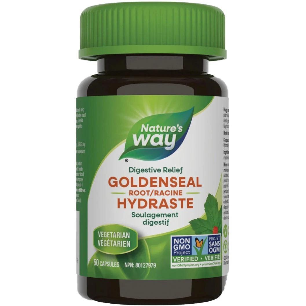 Nature's Way Goldenseal Root 50 Capsules - Herbal Immune Support Supplement for Adults - Perfect for Cold Season & Daily Wellness