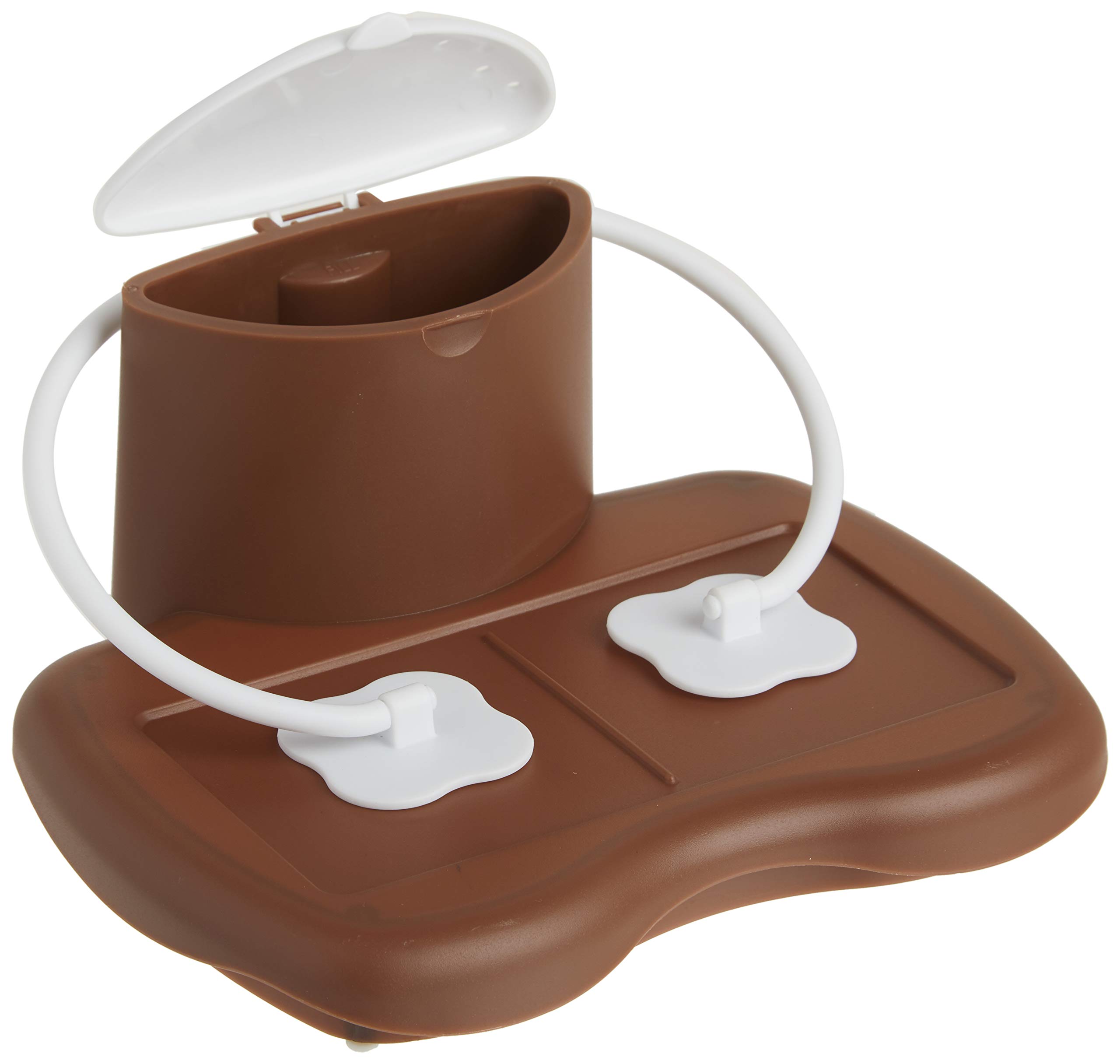 Progressive Prep Solutions Microwave S'mores Maker – Quick & Easy Homemade S'mores in Minutes, Brown/White – Perfect for Camping, Parties, Family Gatherings & Indoor/Outdoor Use