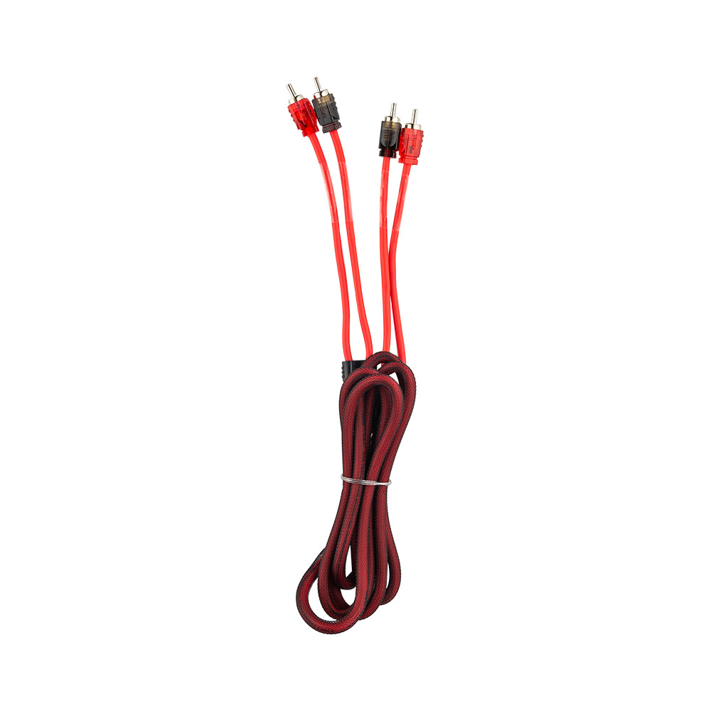 Premium RCA Audio Cable - 6 Feet 100% Oxygen-Free Copper (OFC) for High-Quality Sound - Perfect for Home Theater, Gaming, and Hi-Fi Systems