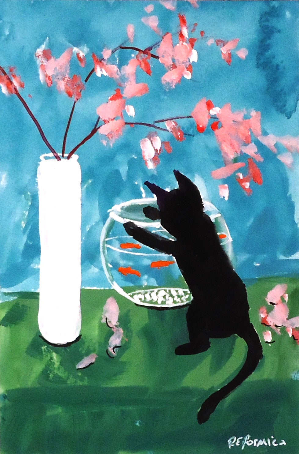 Ruth Formica: A Cat's World - Premium Cat-Themed Home Decor & Gifts for Cat Lovers - Perfect for Living Rooms, Bedrooms & Gifts