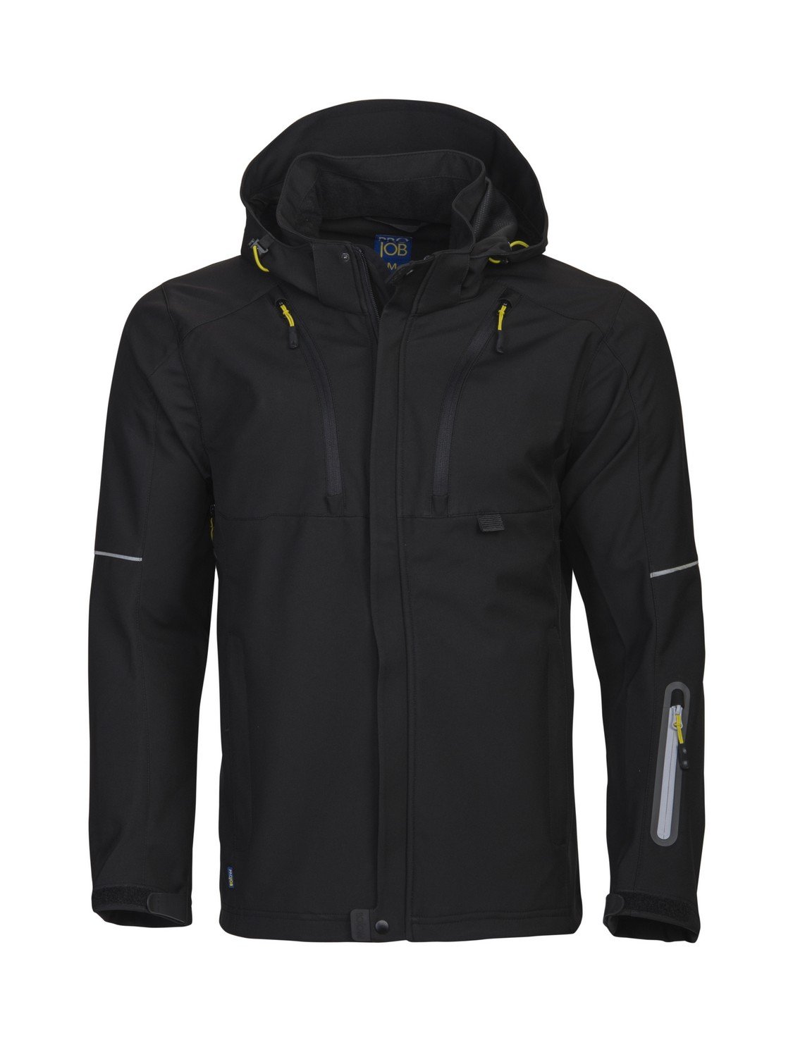 Projob Men's Waterproof Windproof Functional Jacket - Lightweight Outdoor Hiking, Camping & Travel Jacket for All Seasons