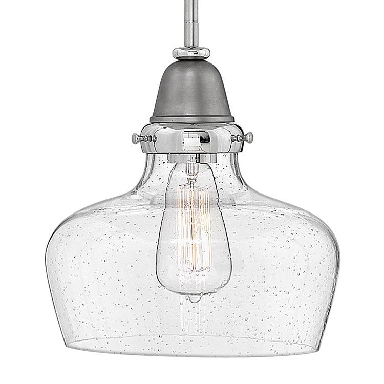 Academy Single Light Pendant - Modern Minimalist Ceiling Light Fixture for Dining Room, Kitchen Island & Bedroom Lighting