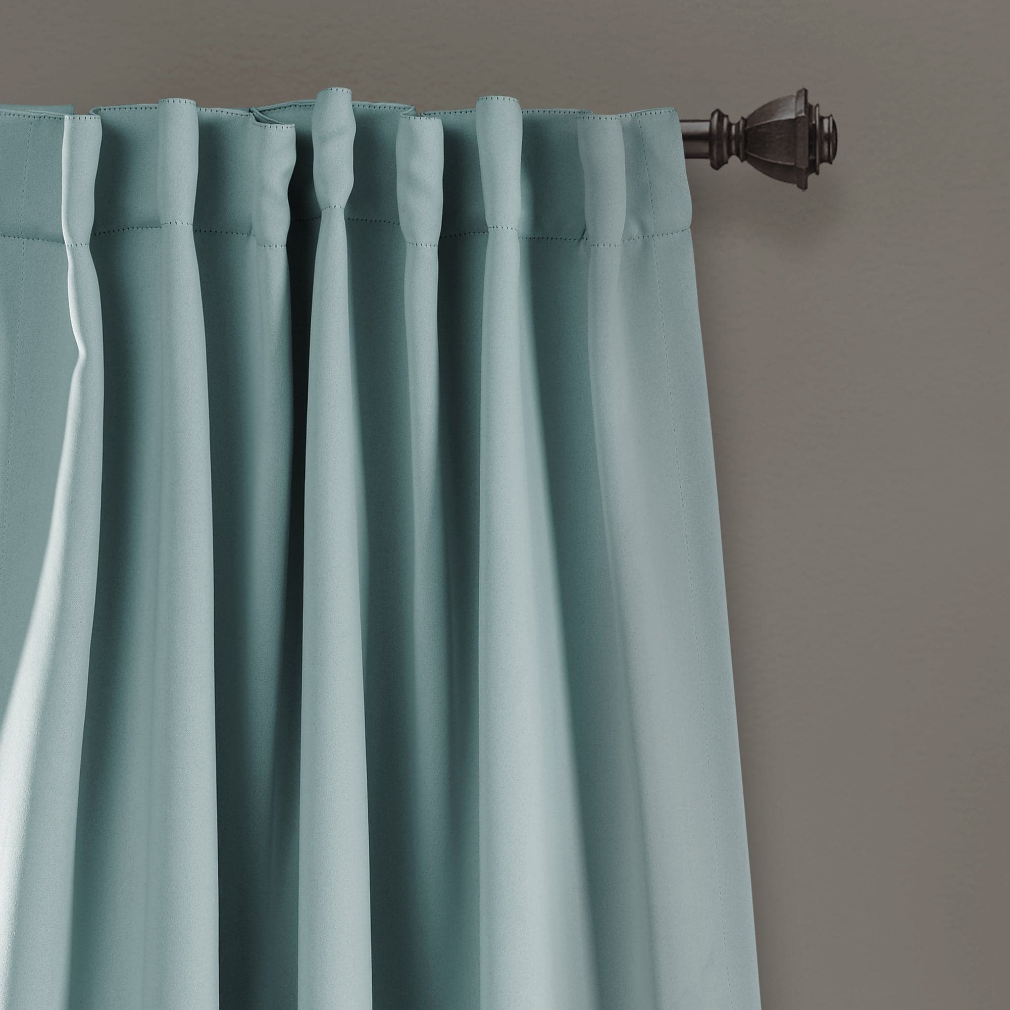 Blackout Curtain Panels with Insulated Back Tab - Thermal & Noise Reducing Room Darkening Drapes for Bedroom, Living Room & Nursery - Set of 2 Panels