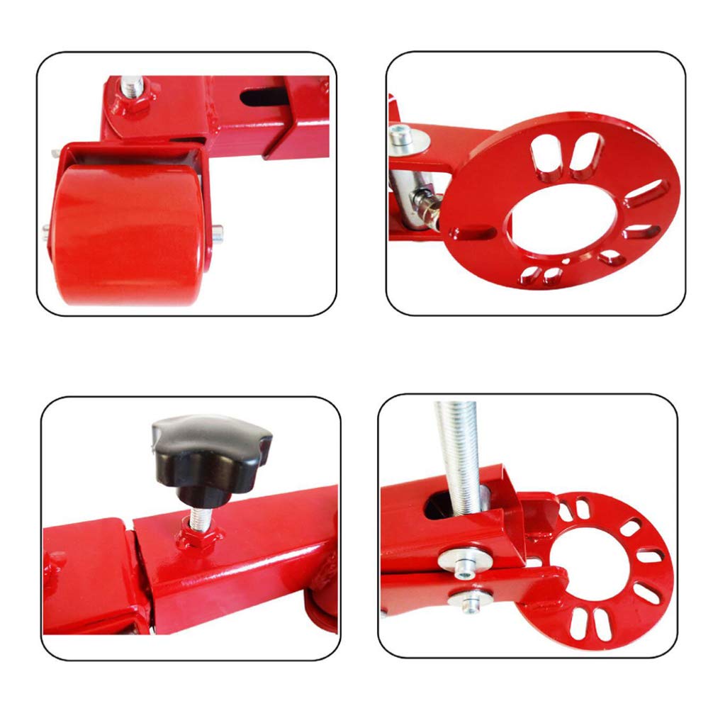 Tough Built Heavy Duty Metal Roller Wheel Arch Rolling Tool - Auto Body Repair, Car Fender Flaring & Extending Tool for Automotive DIY & Professional Use - Perfect for Body Shops, Custom Car Builds & Restoration Projects