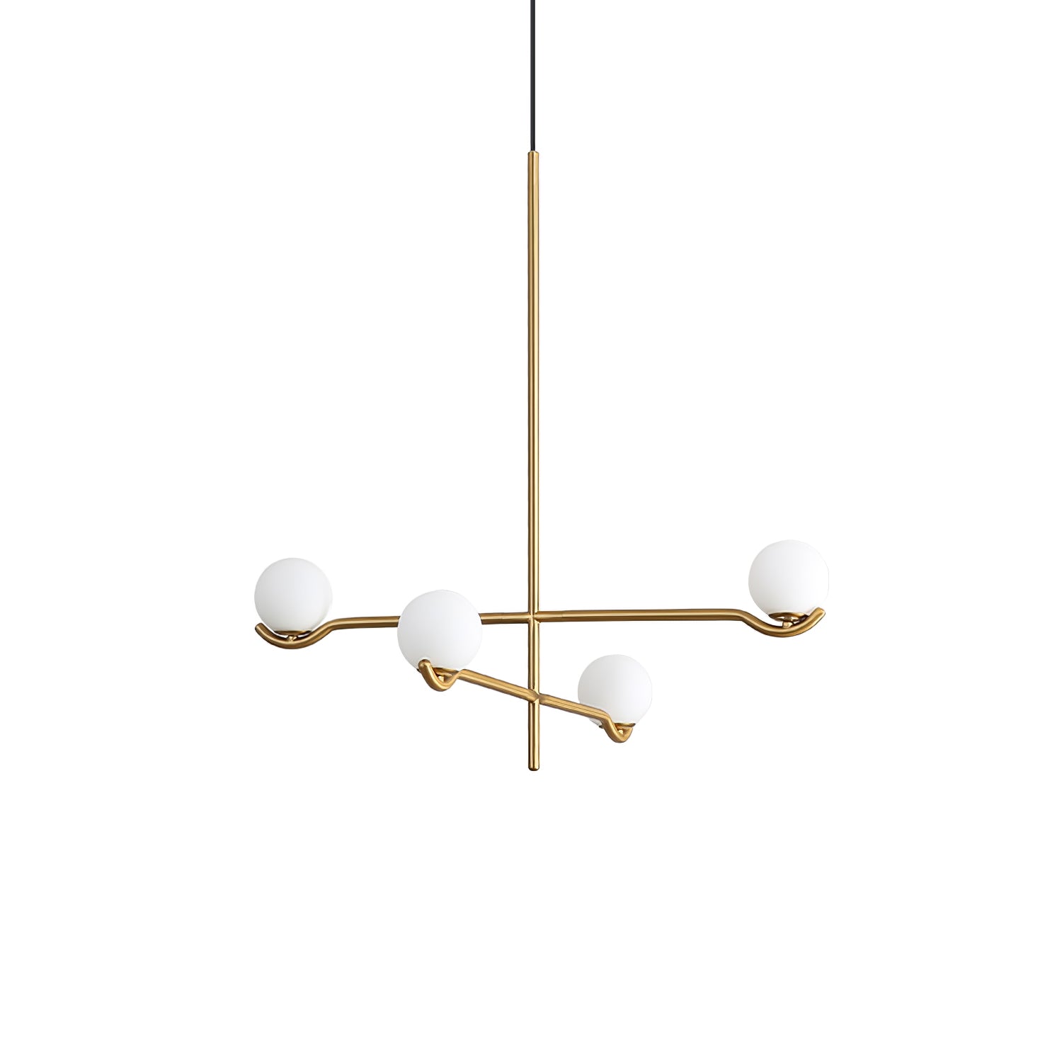 Baer Pendant Light - Modern Hanging Ceiling Lamp with Adjustable Cord, Perfect for Kitchen Island, Dining Room, and Bedroom Lighting
