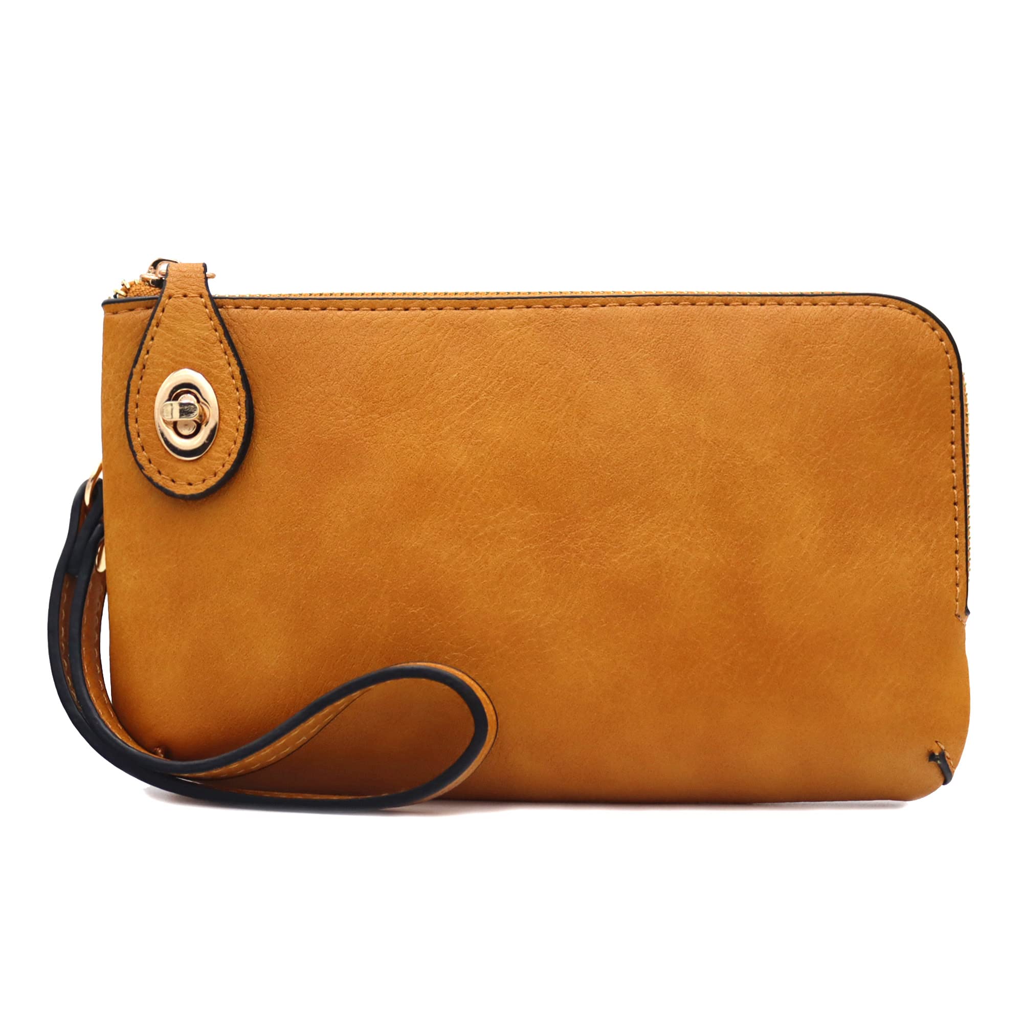 LOVESOME Women's Crossbody Bag - Small Wristlet Clutch for Daily Use & Travel