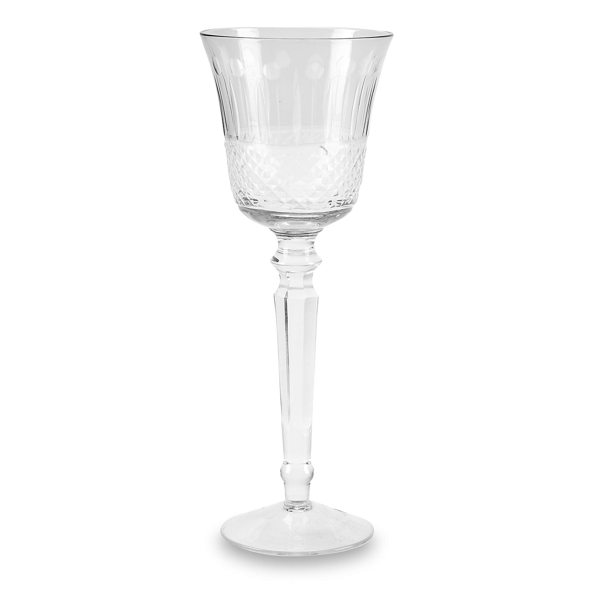 IMPULSE! Elegant Wine Glasses Set of 6 - Crystal Clear Stemware for Parties, Weddings & Home Entertaining - Perfect for Champagne, Cocktails & Fine Dining