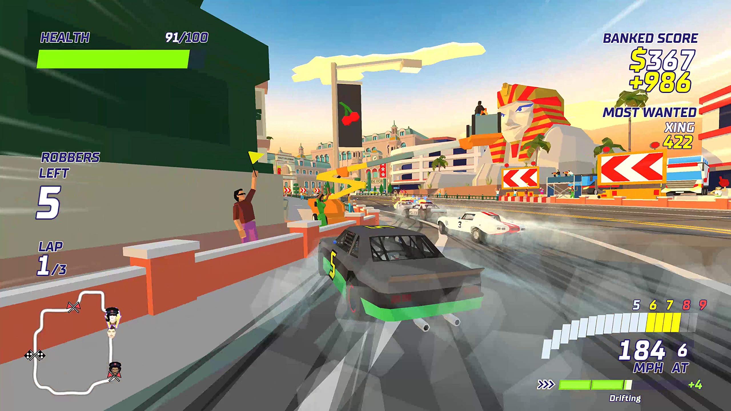 Hotshot Racing - Nintendo Switch Game - Fast-Paced Arcade Racing for All Ages - Perfect for Family Fun and Competitive Multiplayer Gaming