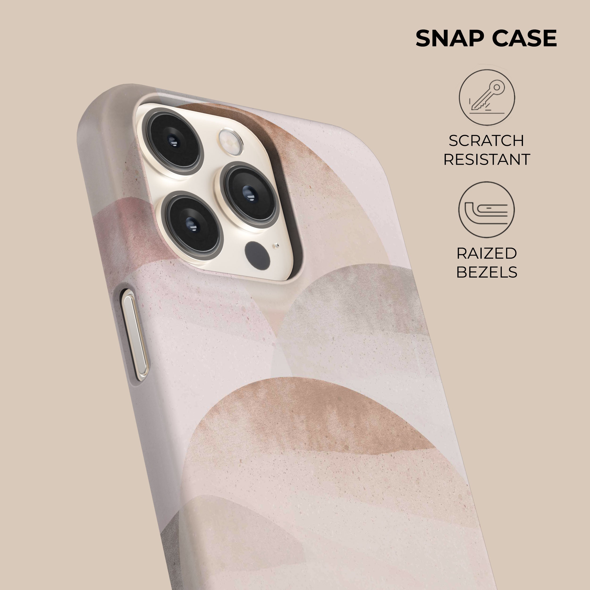 Elegant Blush Pink Phone Case - Slim Protective Cover for iPhone & Samsung | Perfect for Everyday Use, Travel & Gifting