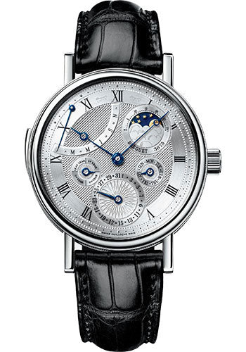 Breguet Classique 5447 18K White Gold Men's Automatic Watch - Luxury Dress Timepiece for Business, Formal Events & Special Occasions