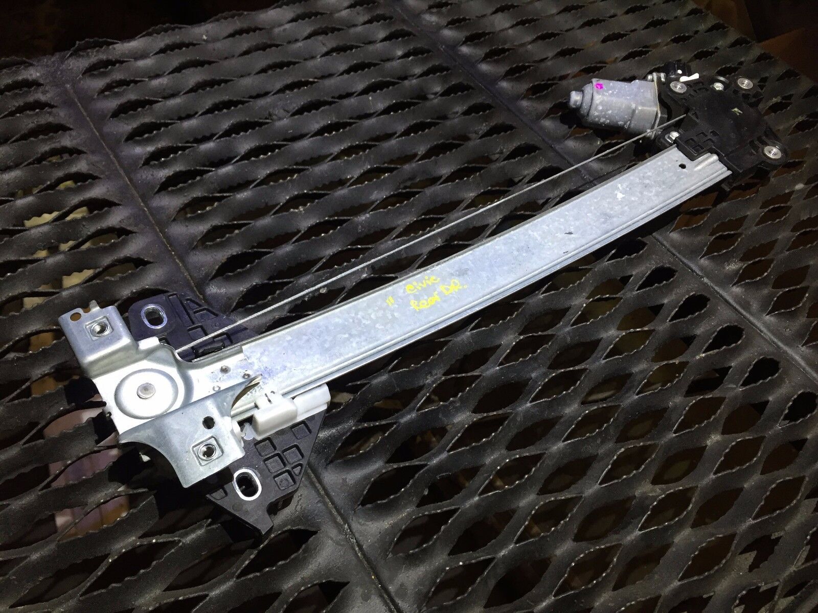 2006-2011 Honda Civic Rear Left Driver Side Power Window Regulator Motor OEM Replacement - Perfect for Window Repair & Smooth Operation
