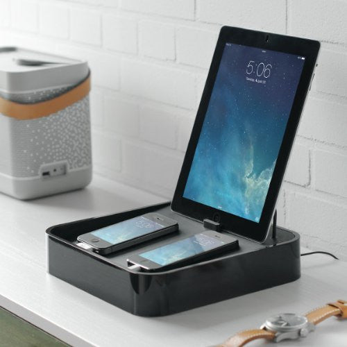 Bluelounge Sanctuary 4 - Premium Cable Management Organizer for Home & Office - Perfect for Desk, TV, Computer, and Entertainment Center Wire Organization