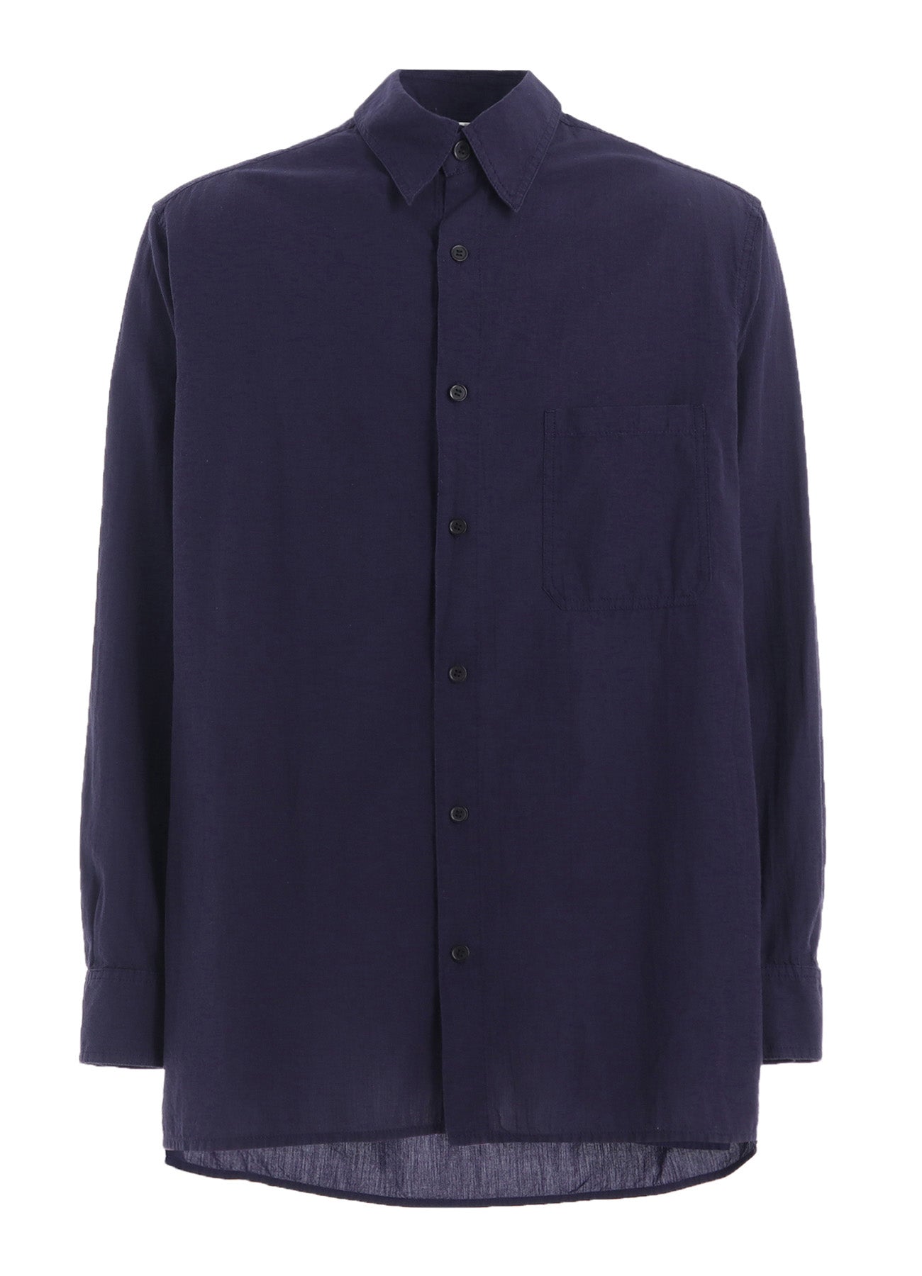 Premium Loose Fit Broadcloth Chambray Shirt with Regular Collar - Casual & Business Wear for Men