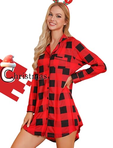 Long Sleeve-red Plaid