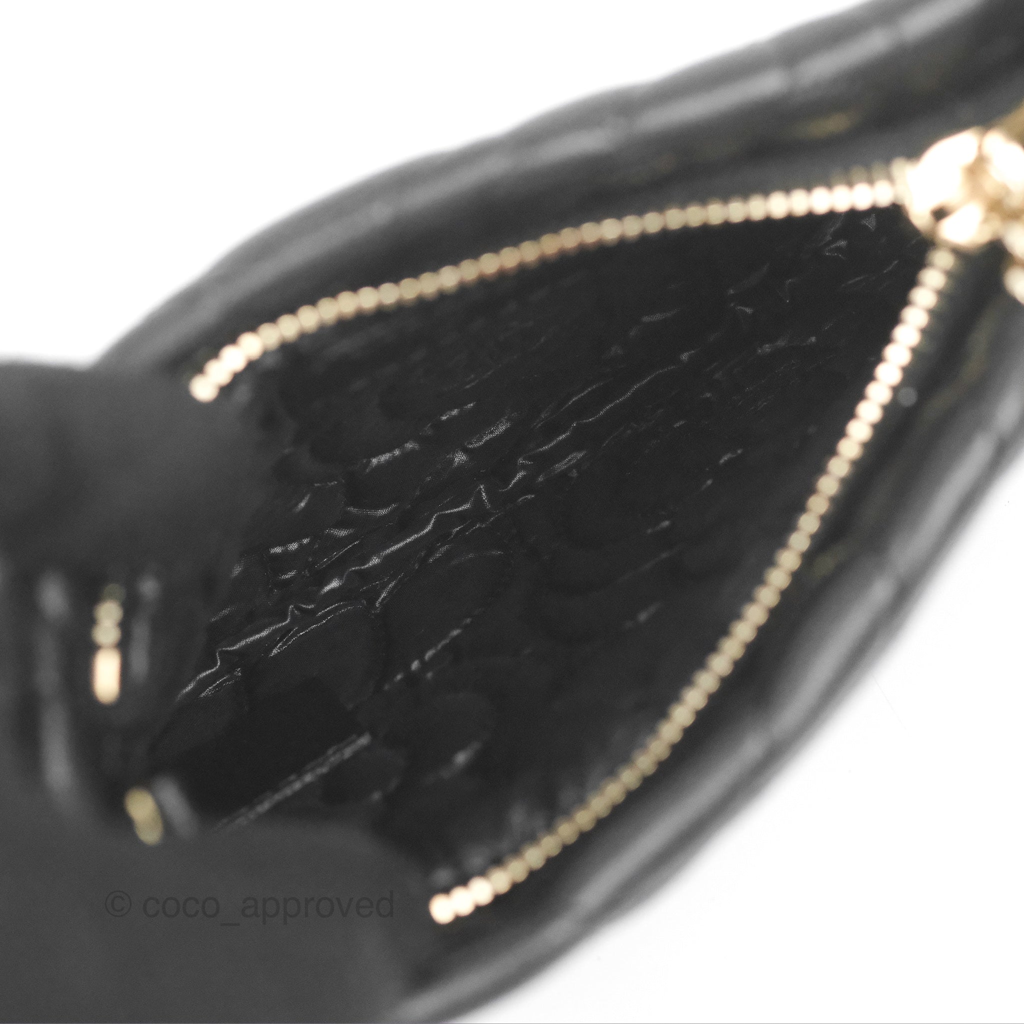 Chanel Camellia Pochette Clutch Bag - Black Lambskin Leather with Gold-Tone Hardware | Evening Bag, Wedding Clutch, Luxury Handbag for Women