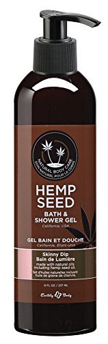 Earthly Body Skinny Dip 8oz Bath & Shower Gel - Moisturizing & Aromatherapy Body Wash for Relaxation & Stress Relief - Perfect for Spa Nights & Self-Care Routines