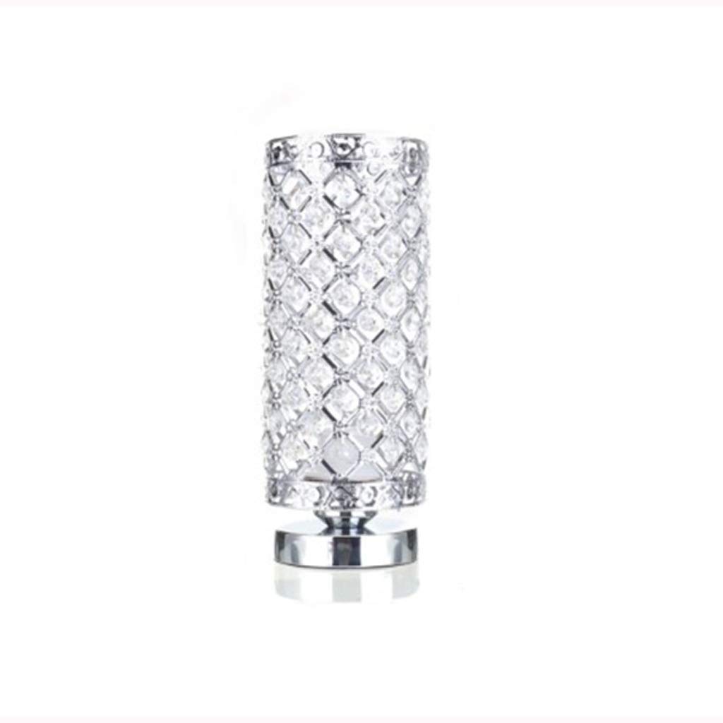 Modern Crystal Table Lamp - Adjustable E27 Desk Light for Bedroom, Nightstand, Living Room | Elegant Home Decoration & Night Reading Lamp (Color: A) - Perfect for Bedside, Office, and Cozy Ambiance Lighting