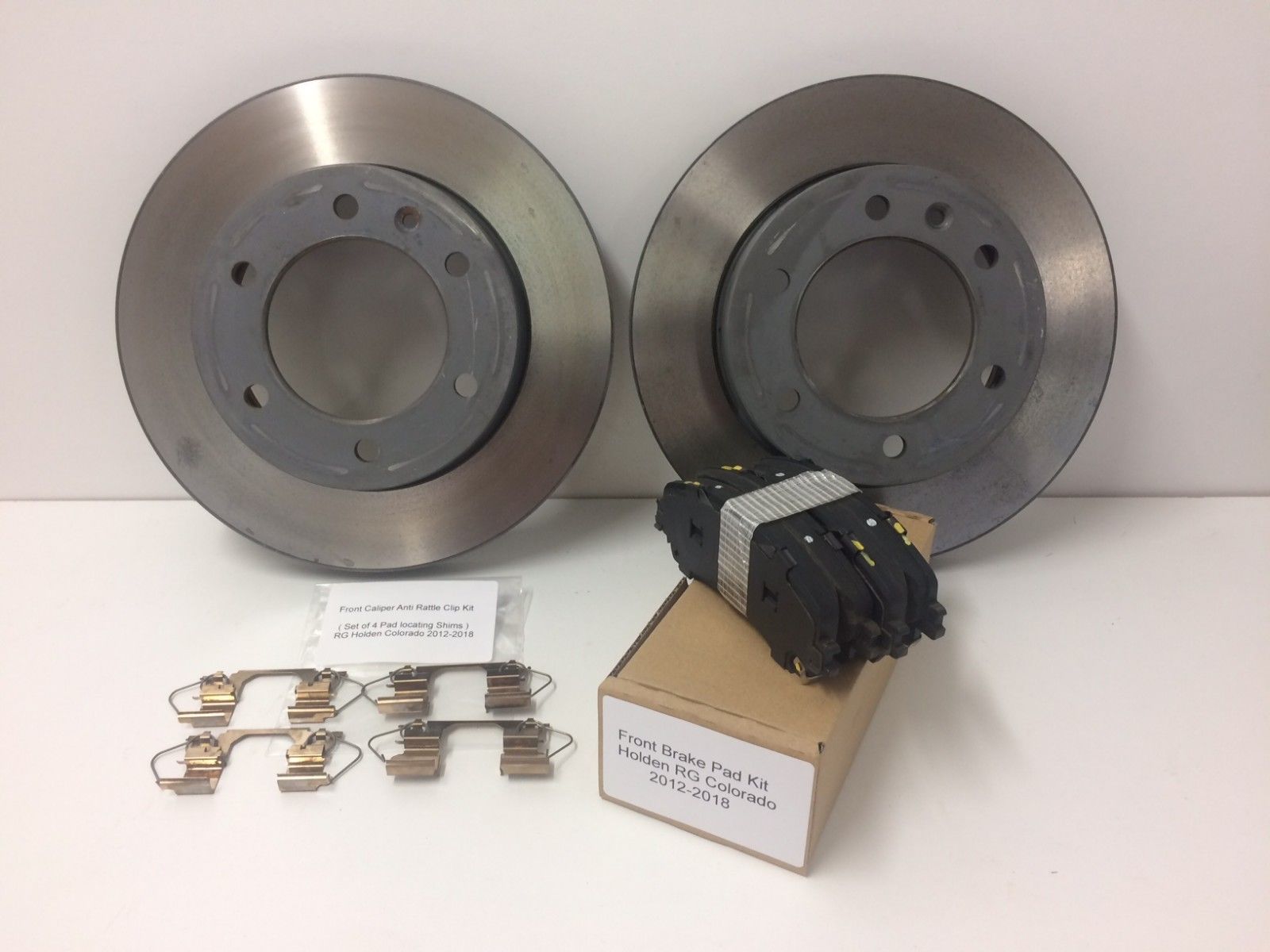Genuine Holden RG Colorado Front Brake Rotor, Brake Pad & Shim Kit (2017-2020) - Perfect for Off-Roading & Heavy-Duty Towing