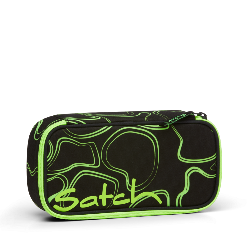 Premium Satch Pencil Case - Durable Green School Supply Organizer for Students, Artists & Office Use - Perfect for Backpacks, Desks & Travel