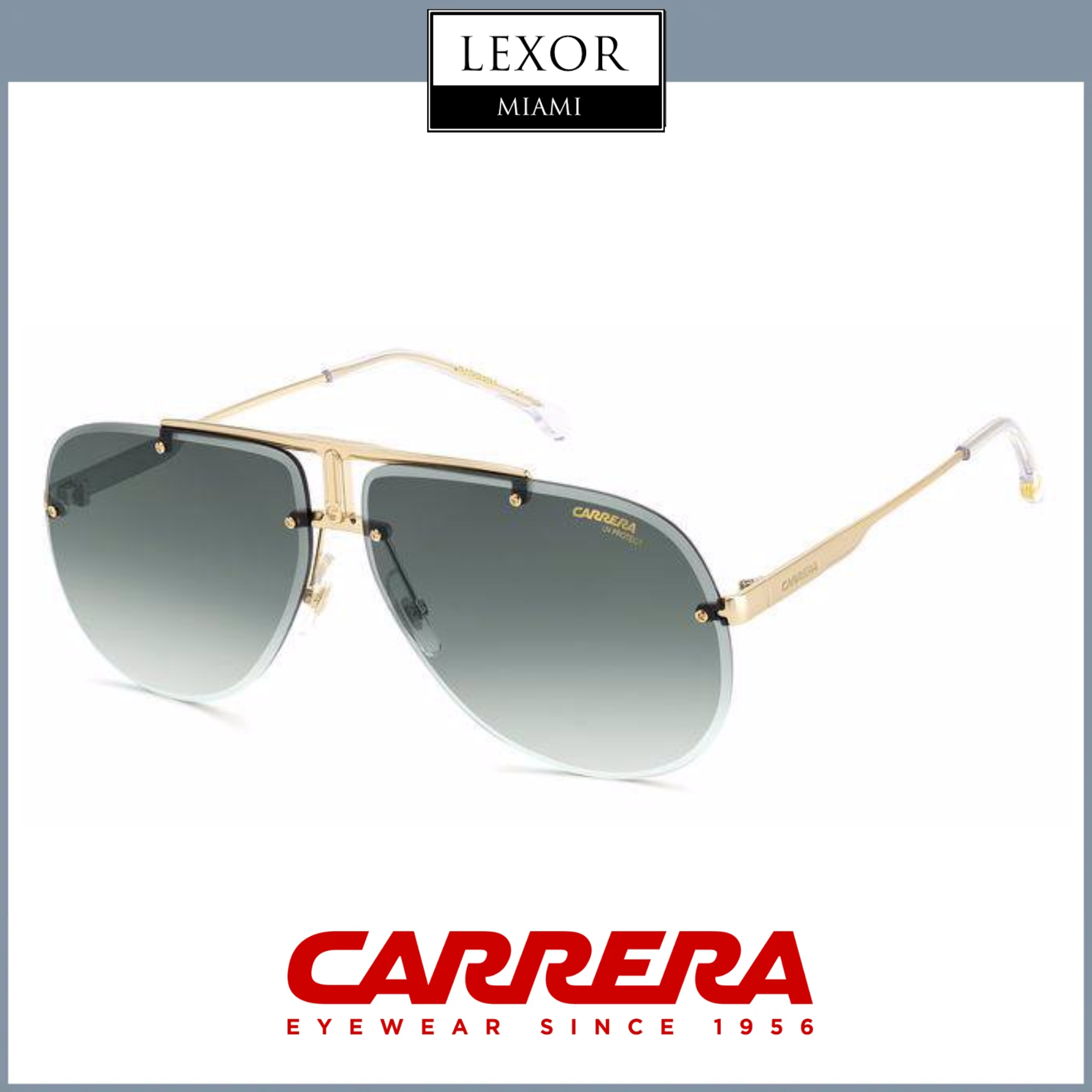 Carrera 1052/S Polarized Sunglasses for Men & Women - UV Protection, Stylish Aviator Design - Perfect for Driving, Beach, and Outdoor Activities