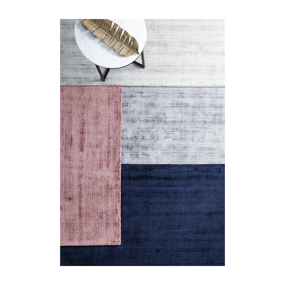 Bliss Rug - Soft Silver Area Rug for Living Room, Bedroom & Nursery | Plush & Durable Home Decor