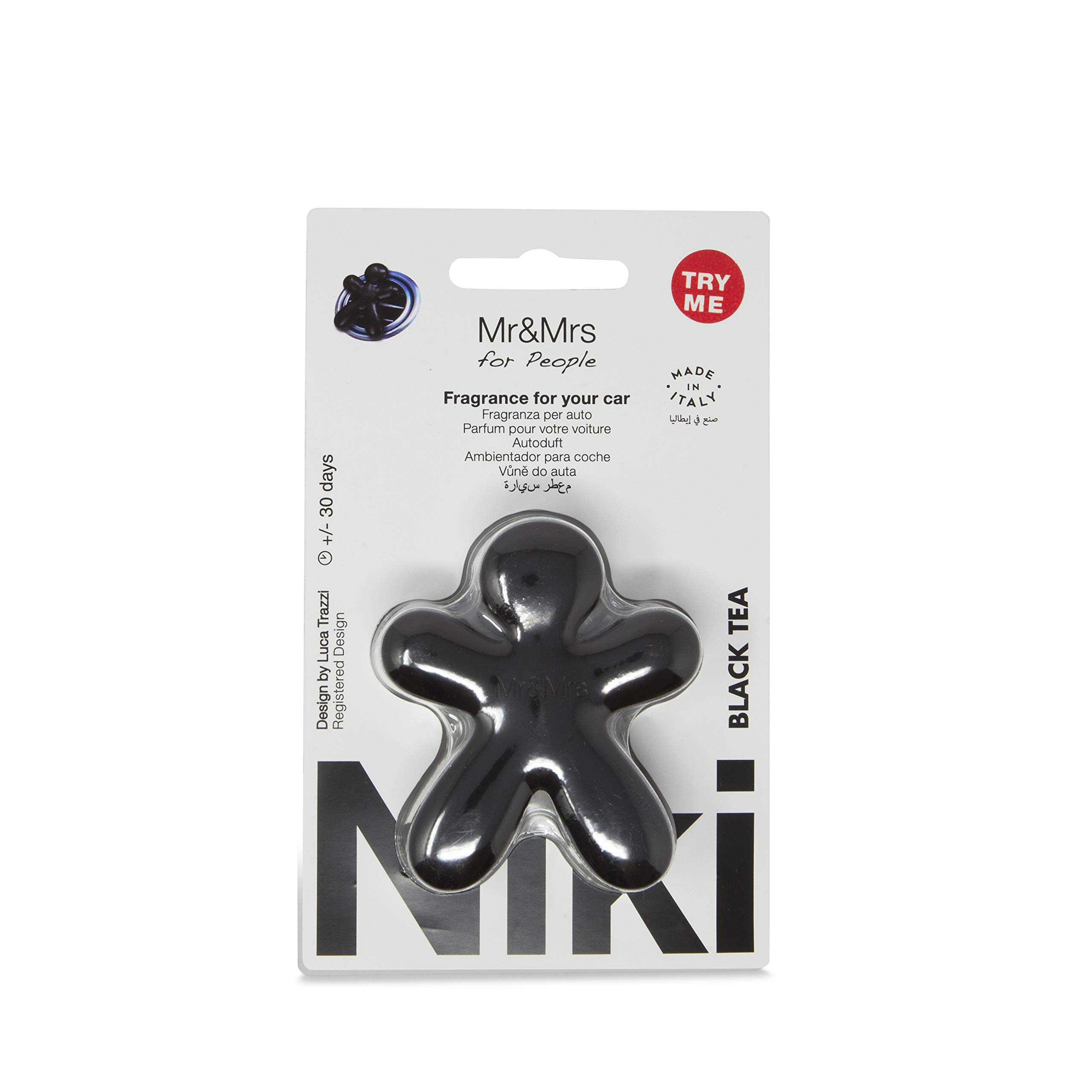 Premium Car Air Freshener for Couples - Mr & Mrs Scented Vent Clip with Refillable Black Tea Fragrance | Long-Lasting Aroma for Cars, Trucks & SUVs | Perfect Romantic Gift for Valentine's Day & Anniversaries
