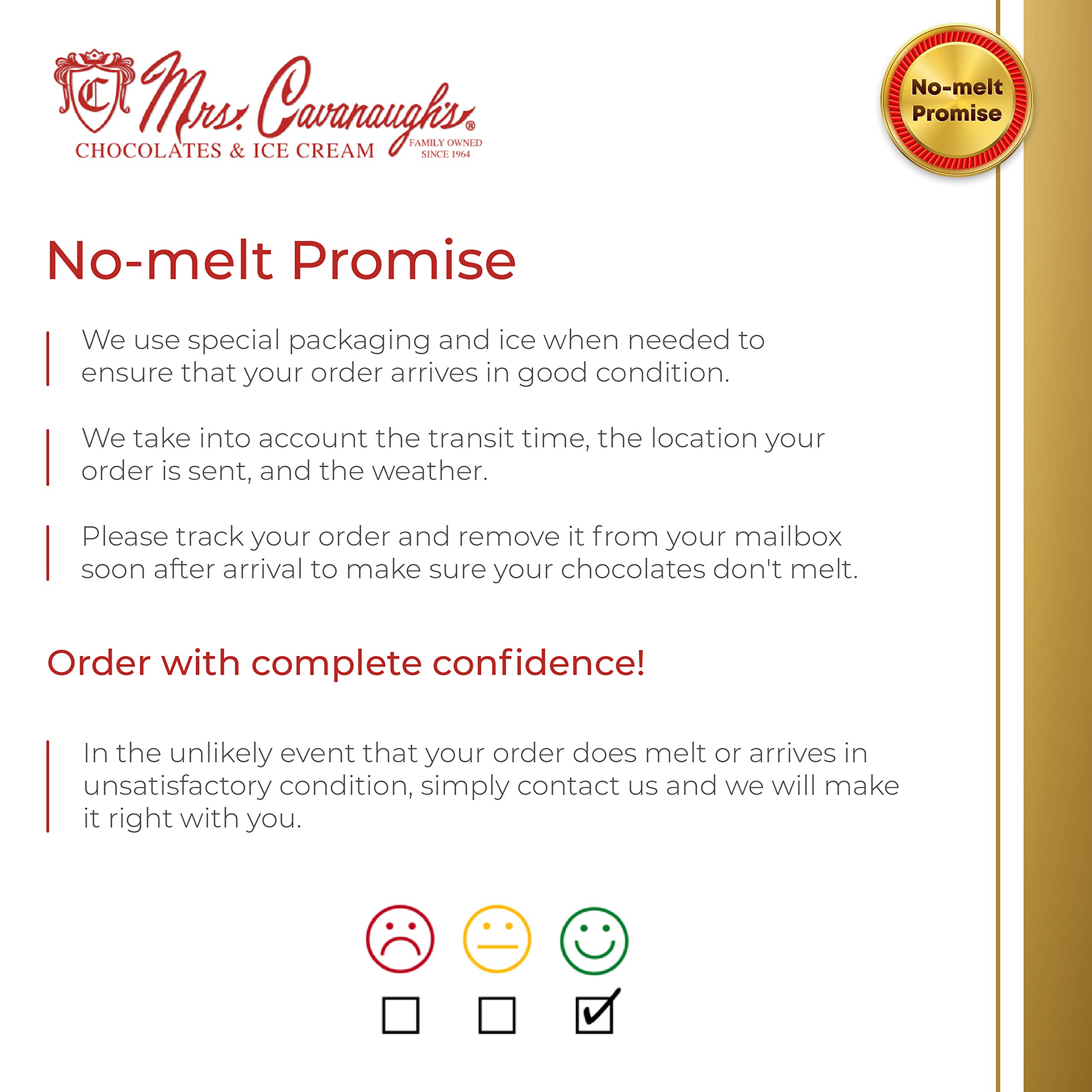 Mrs. Cavanaugh's 3 lb Milk Chocolate Peanut Clusters - Gourmet Gift Box for Holidays, Parties & Office Treats
