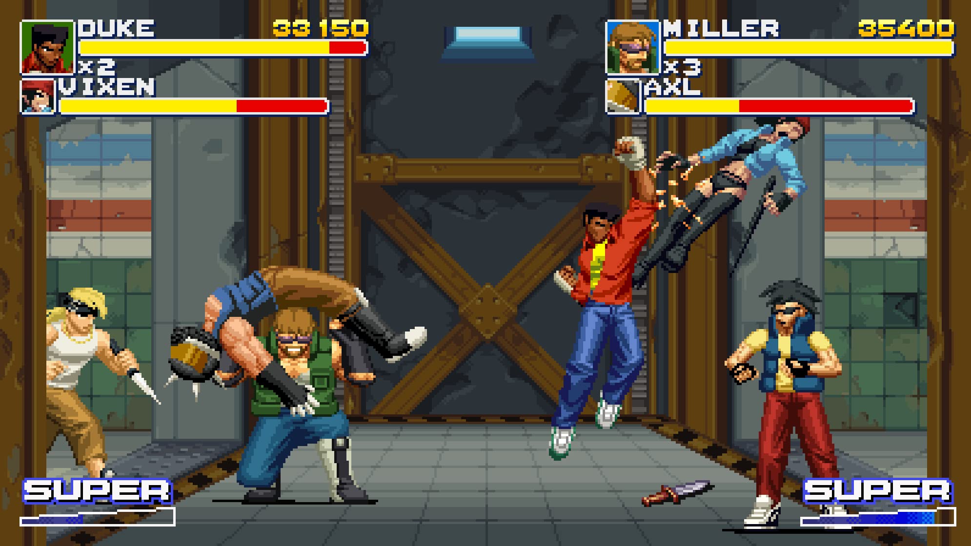 Final Vendetta - Action-Packed Beat 'Em Up Game for PS4 | Classic Arcade-Style Fighting | Perfect for Multiplayer & Retro Gaming Enthusiasts