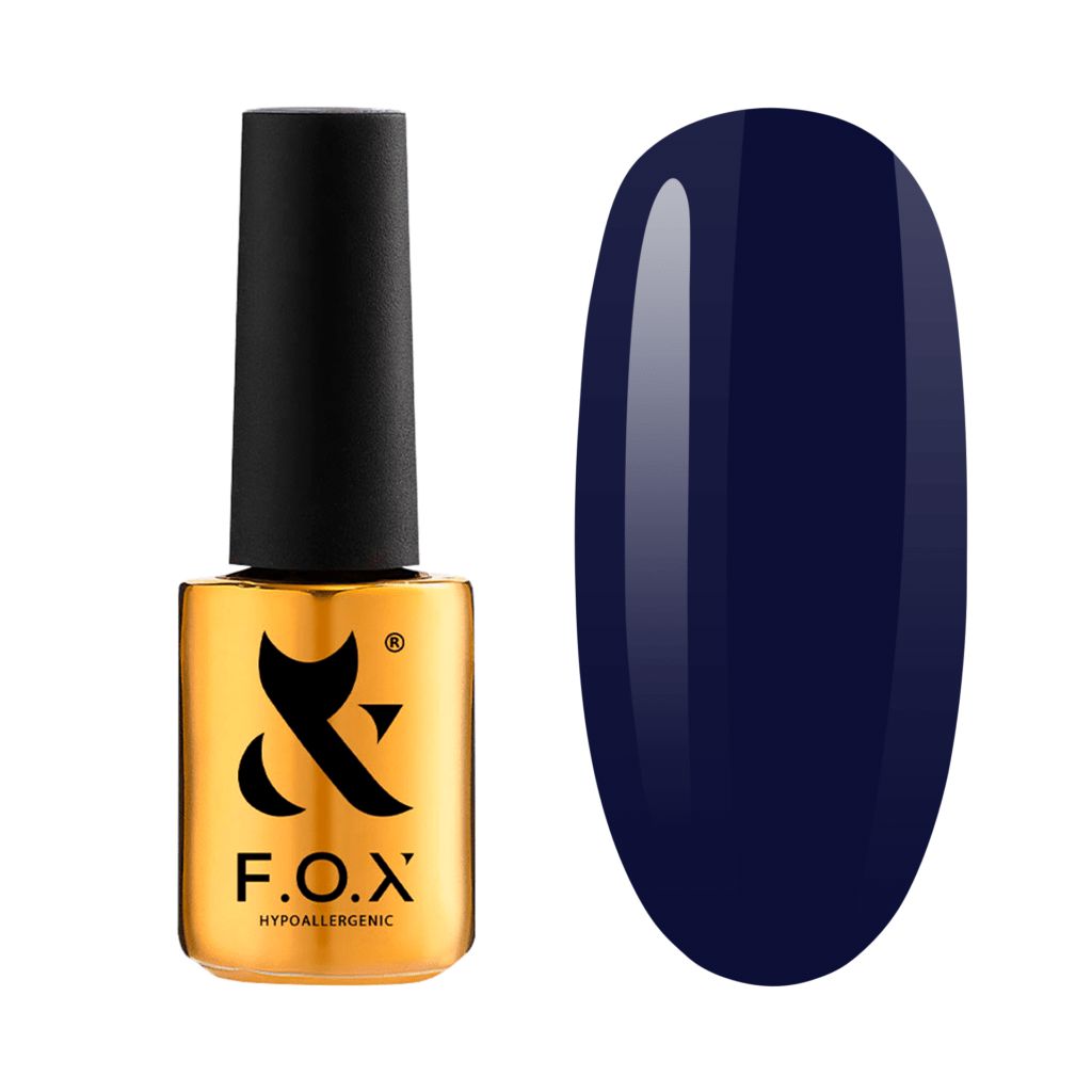 F.O.X Spectrum 128 Vitrage Color Nail Polish - 7ml Bottle for Professional Salon & Home Manicure