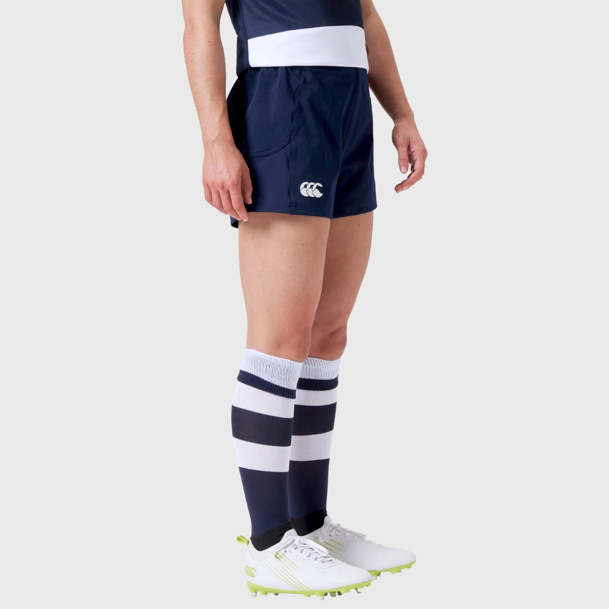 Canterbury Women's Advantage 2.0 Performance Shorts - Navy Blue - Perfect for Rugby, Training & Active Sports