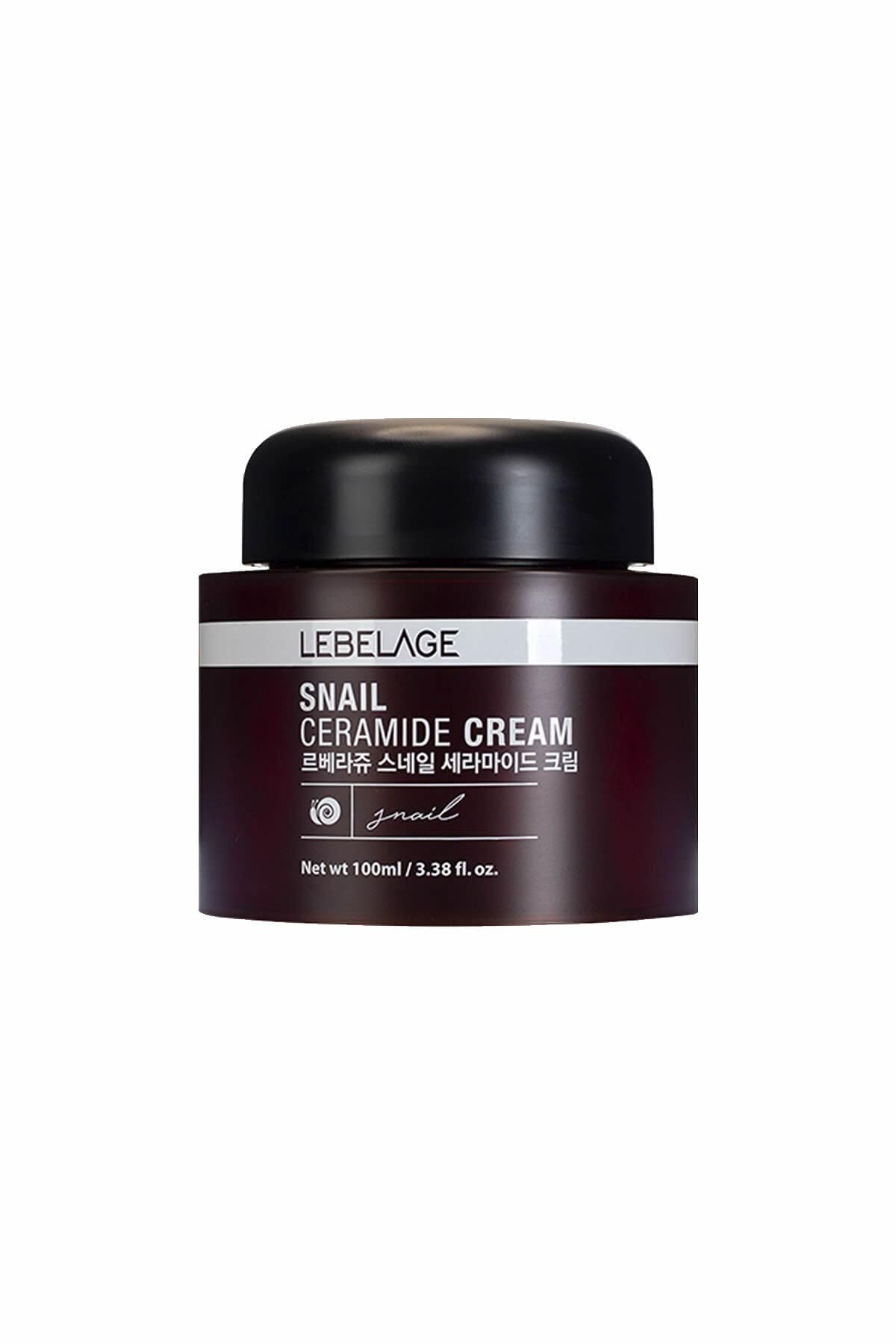 Snail Ceramide Repair Intensive Care Cream 3.38 fl oz (100ml) - Korean Skincare for Wrinkle Reduction, Brightening & Hydration | Face Moisturizer for Dry, Sensitive Skin | Day & Night Use
