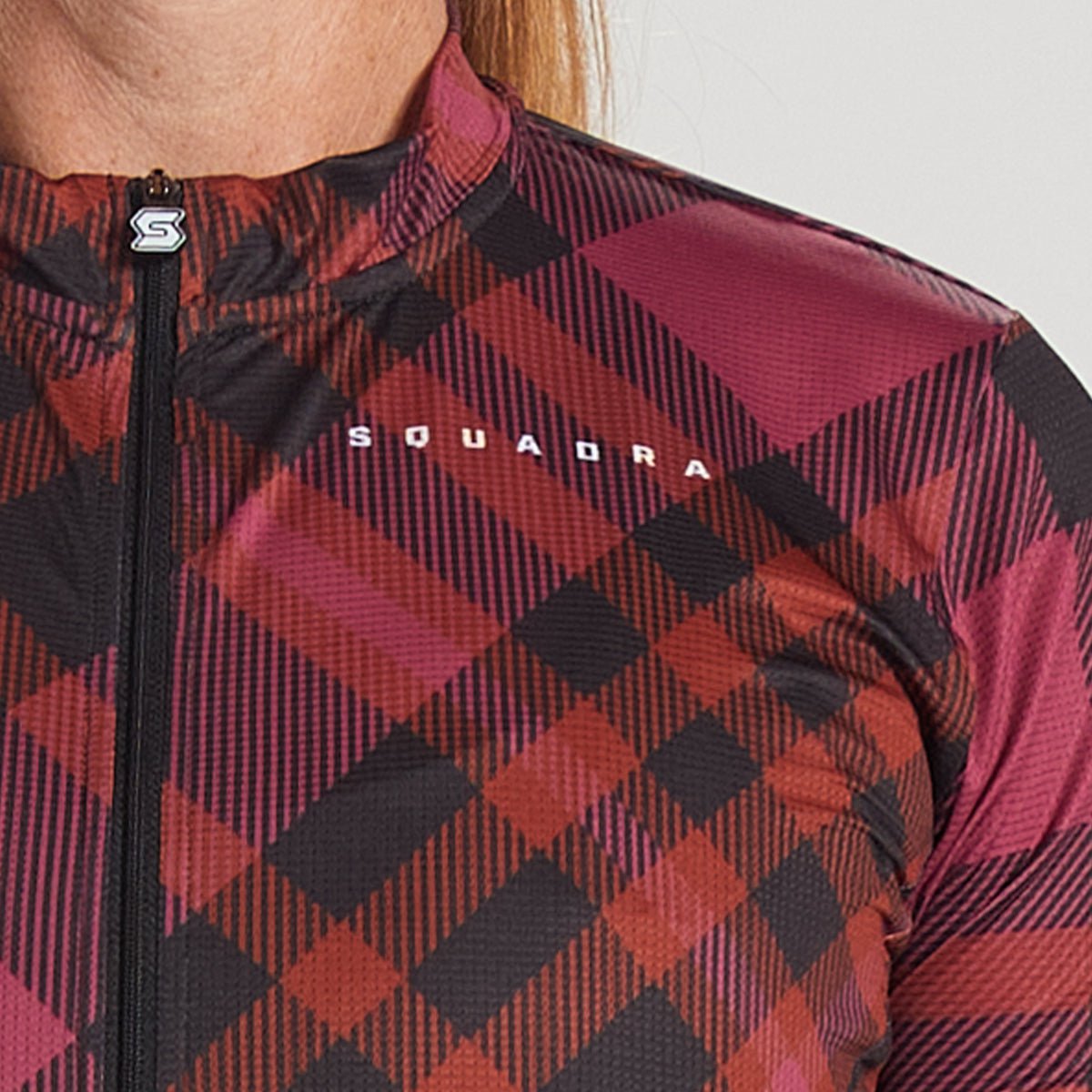 Women's Cycling Jersey - Breathable & Moisture-Wicking Bike Shirt for Road & Mountain Biking - Comfortable Performance Top for Cycling Enthusiasts - Perfect for Commuting, Training & Outdoor Adventures (Bordeaux Red)
