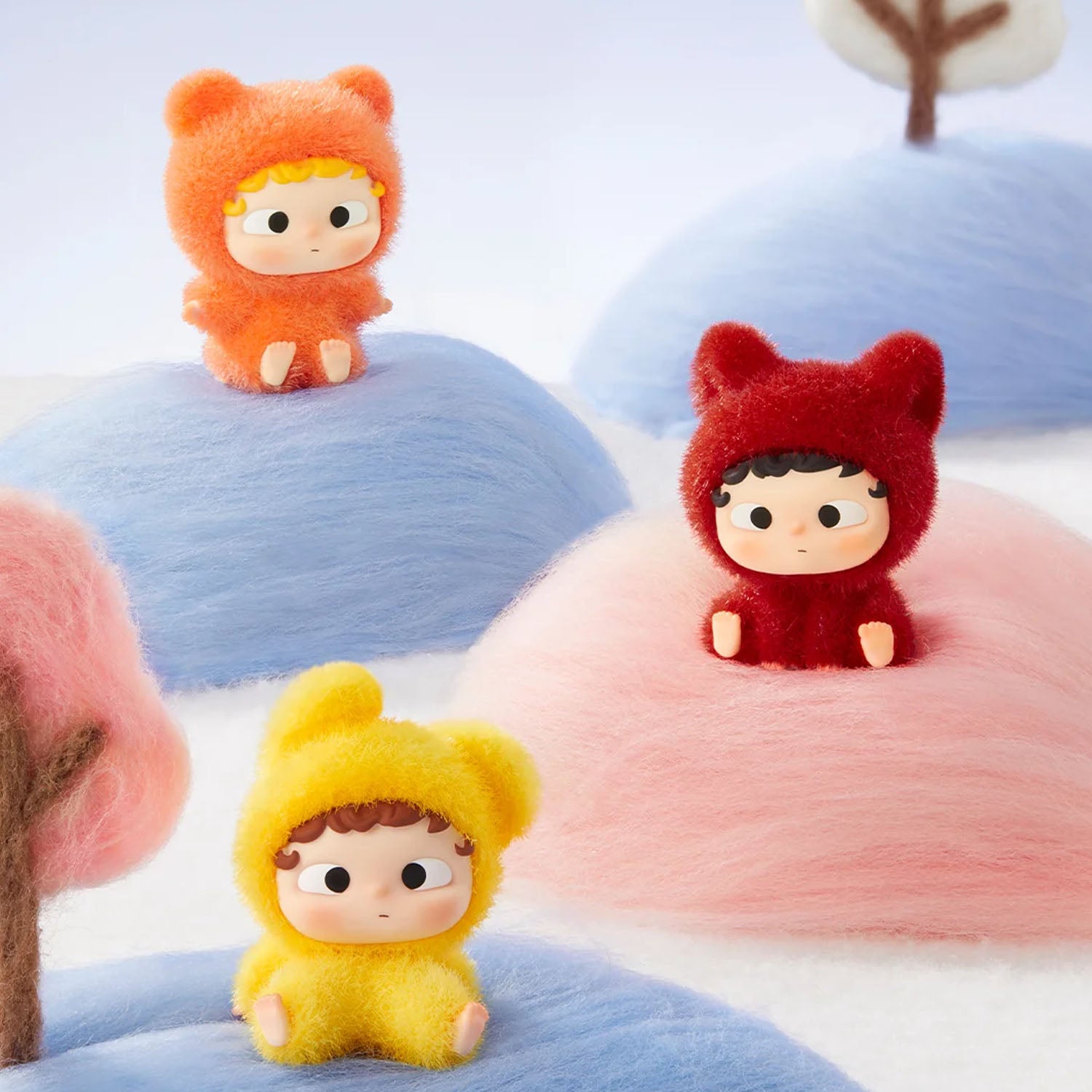 OZAI Furry Animals Shelter Series Mini Blind Bag Toys - Cute Collectible Mystery Surprise Figures for Kids Gift & Party Favors - Perfect for Birthday Parties, Classroom Rewards, and Toy Collections